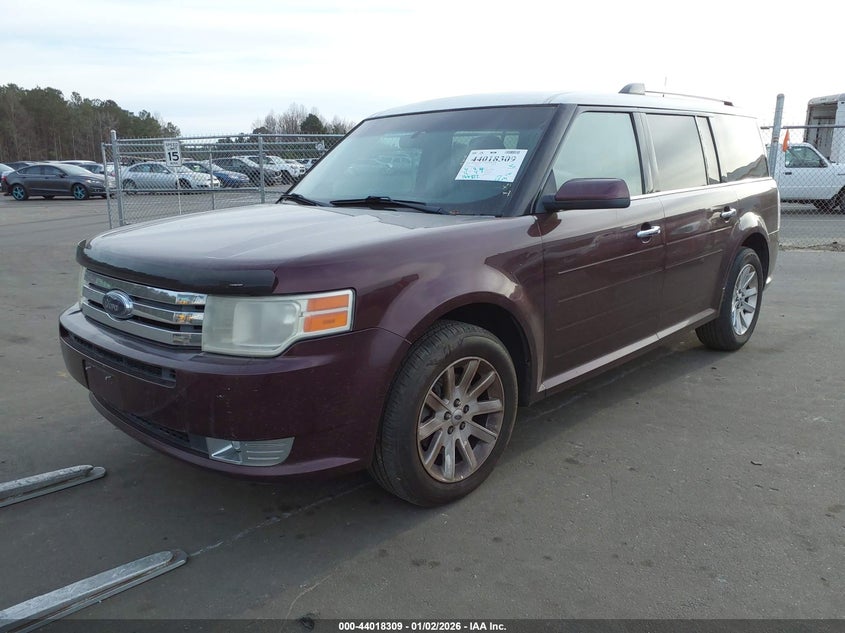 Vin: 2fmgk5cc3bbd01287, lot: 44514073, ford flex sel 20112
