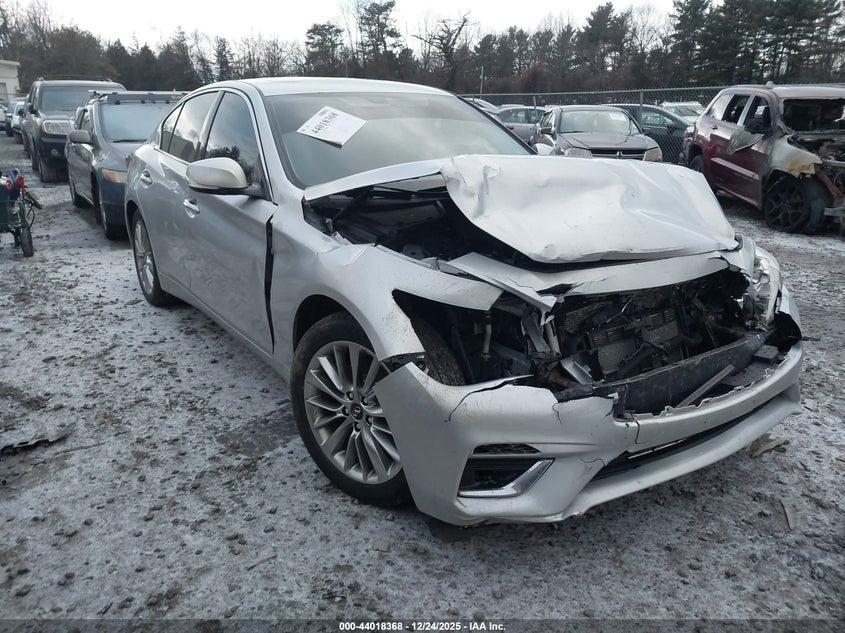 JN1EV7AR7JM430635 2018 Infiniti Q50 3.0T Luxe auction photo 1