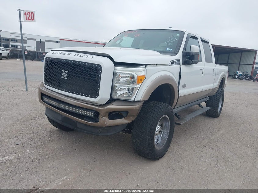 Vin: 1ft7w2bt2dea96917, lot: 44514211, ford f-250 king ranch 20132