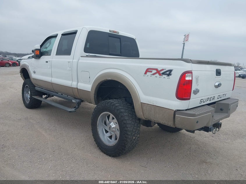 Vin: 1ft7w2bt2dea96917, lot: 44514211, ford f-250 king ranch 20133