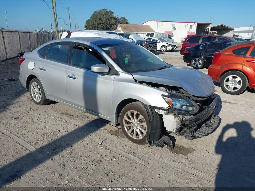 3N1AB7AP7JY216991 2018 Nissan Sentra S auction photo 1
