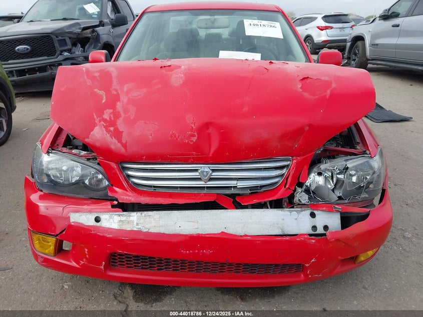 2002 Lexus Is 300 VIN: JTHBD192820044594 Lot: 44018786