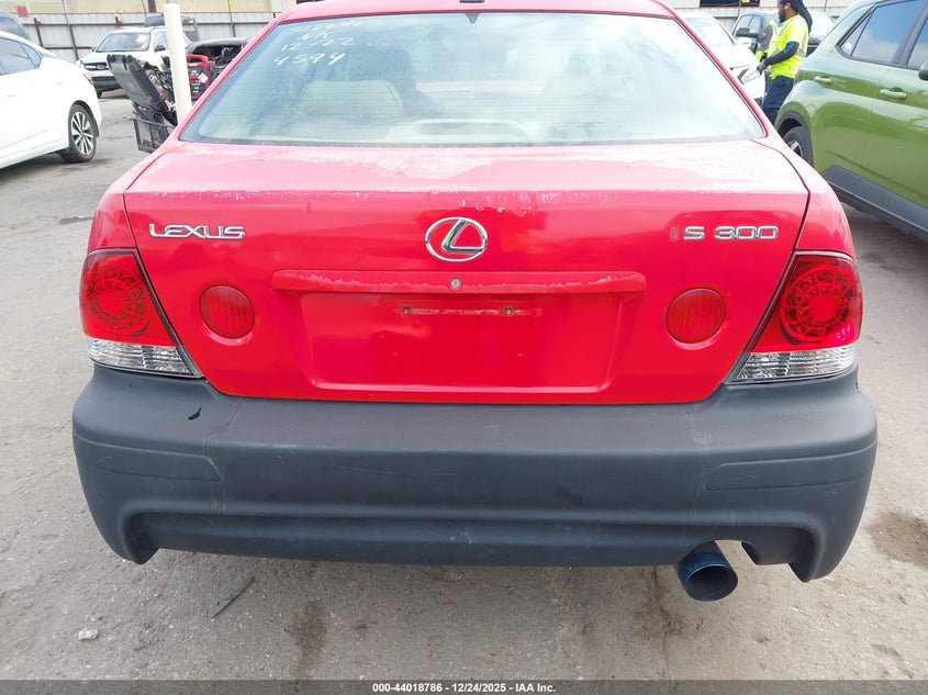2002 Lexus Is 300 VIN: JTHBD192820044594 Lot: 44018786