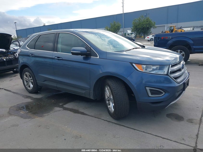 2FMPK3J9XJBB53603 2018 Ford Edge Sel auction photo 1