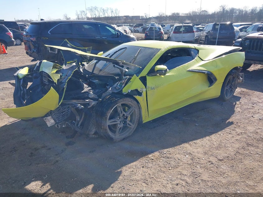 Vin: 1g1yc2d43p5111862, lot: 44514924, chevrolet corvette stingray rwd  3lt 20232