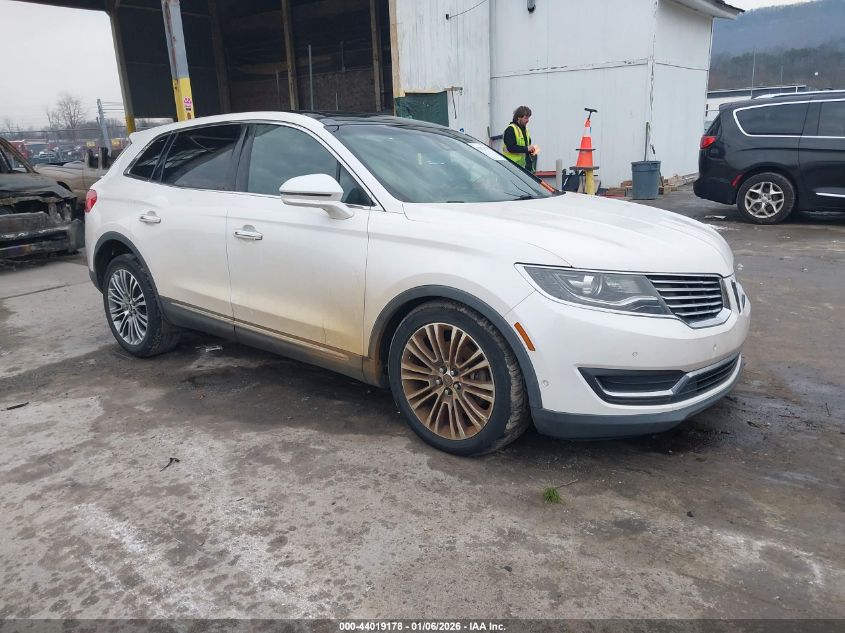 2016 Lincoln Mkx Reserve