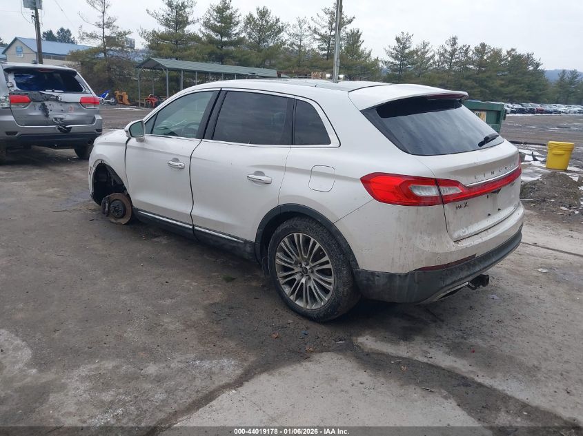 2016 Lincoln Mkx Reserve