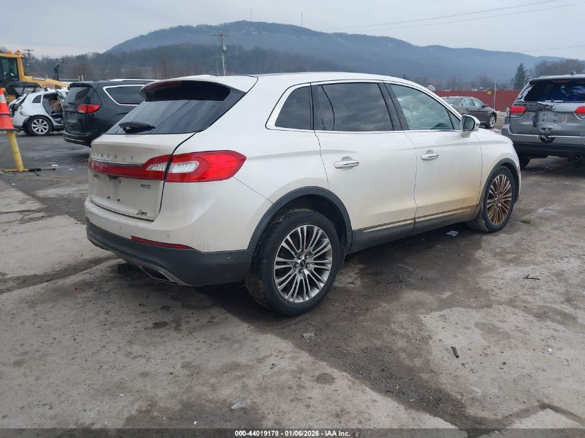 2016 Lincoln Mkx Reserve