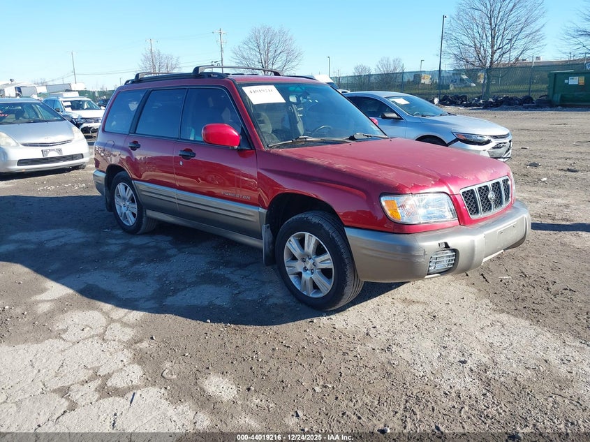 JF1SF65552H737641 2002 Subaru Forester S auction photo 1