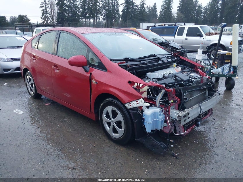 JTDKN3DU6E0372488 2014 Toyota Prius Two auction photo 1
