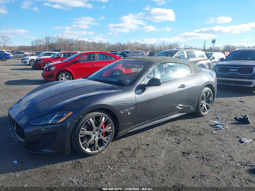 Vin: zam45vma2d0068420, lot: 44515134, maserati granturismo sport 20132