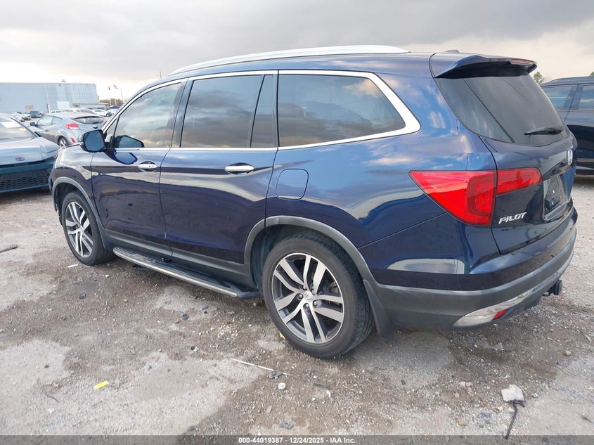 Vin: 5fnyf5h93hb043505, lot: 44515151, honda pilot touring 20173