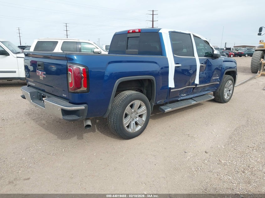 Vin: 3gtu2nec4gg281785, lot: 44515252, gmc sierra 1500 slt 20164