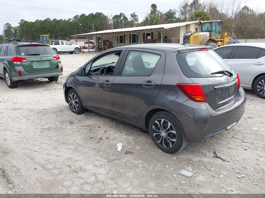 VIN VNKKTUD37HA072693 2017 TOYOTA YARIS L