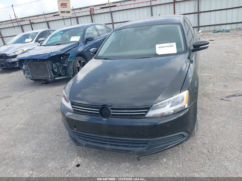 2012 Volkswagen Jetta 2.0 2.0L Tdi black Lot 111044019688 Vin 3VWLL7AJ6CM388595