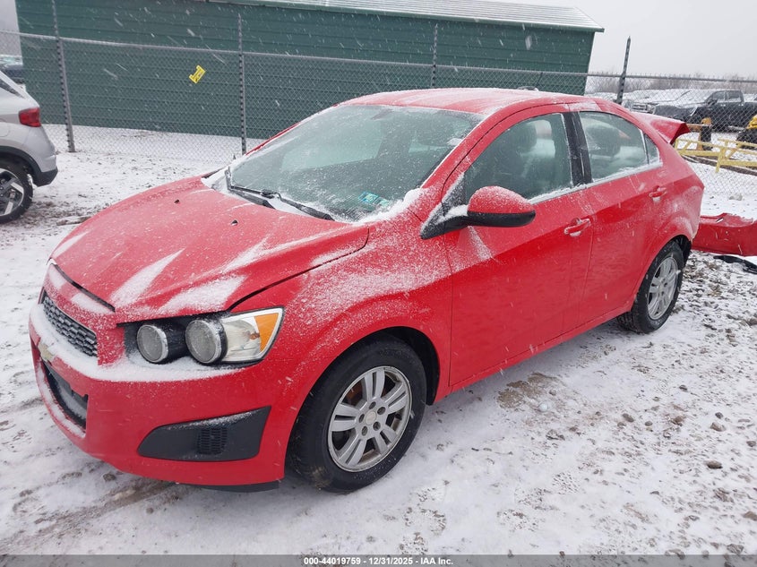 2016 Chevrolet Sonic Lt Auto