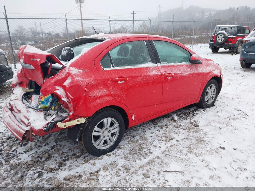 2016 Chevrolet Sonic Lt Auto