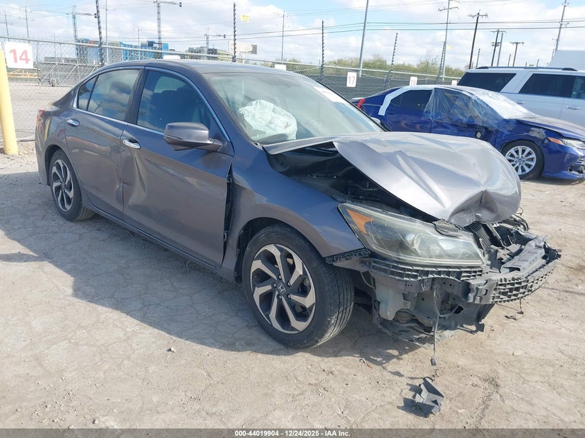 1HGCR2F89GA096440 2016 Honda Accord Ex-L auction photo 1