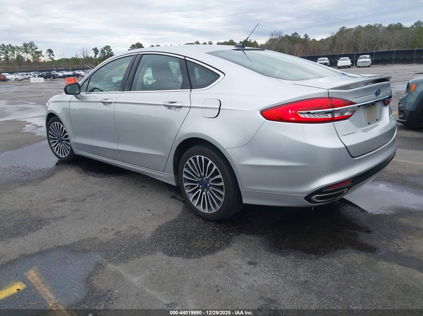 2018 FORD FUSION auction photo 3
