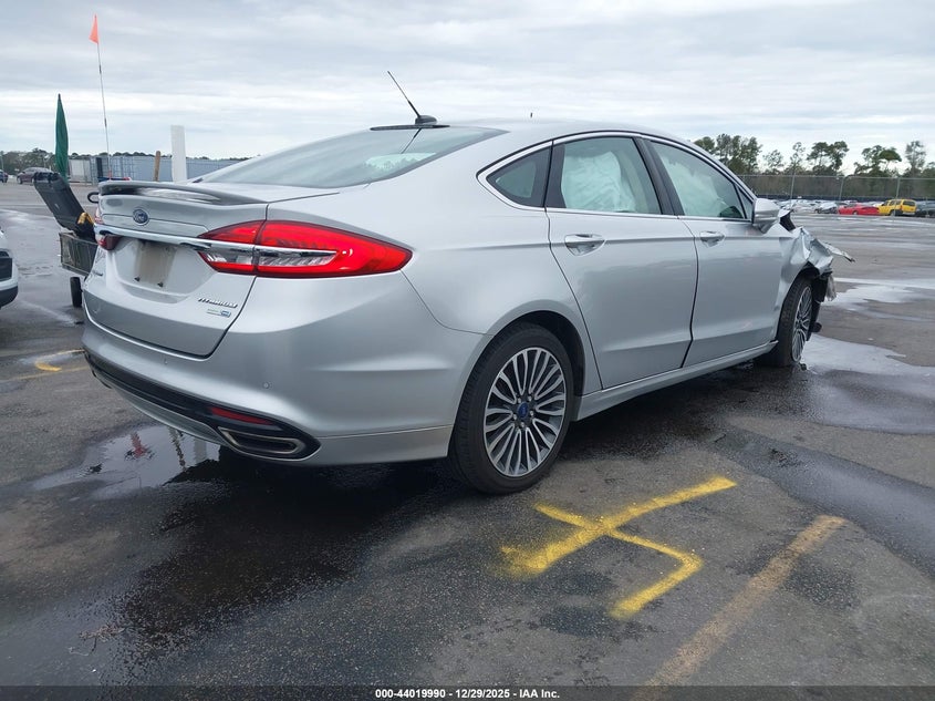 2018 FORD FUSION auction photo 4