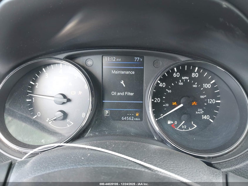 VIN 5N1AT2MT9KC800448 2019 NISSAN ROGUE SV