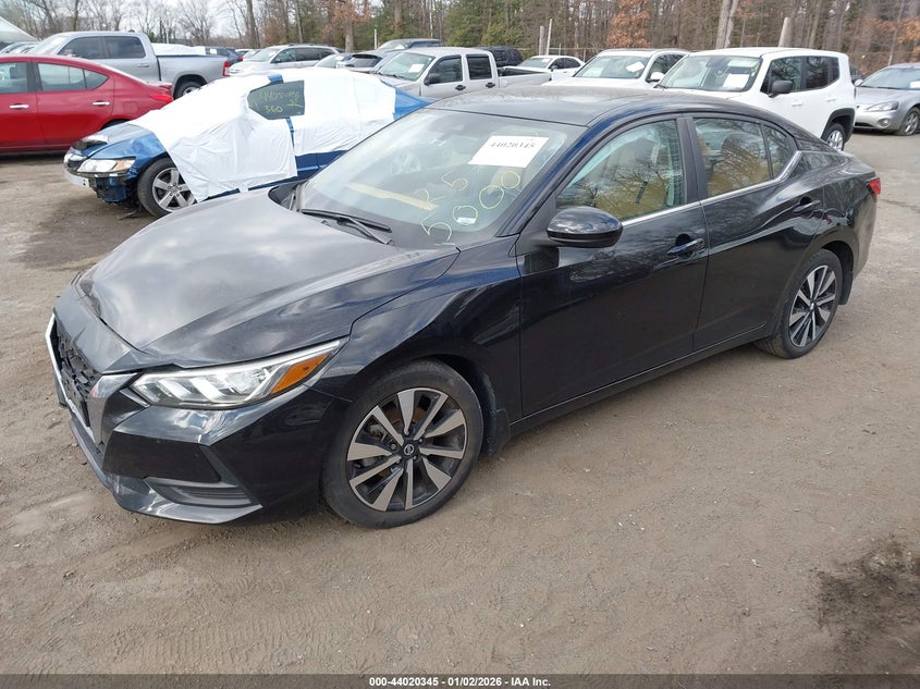 2022 Nissan Sentra Sv Xtronic Cvt