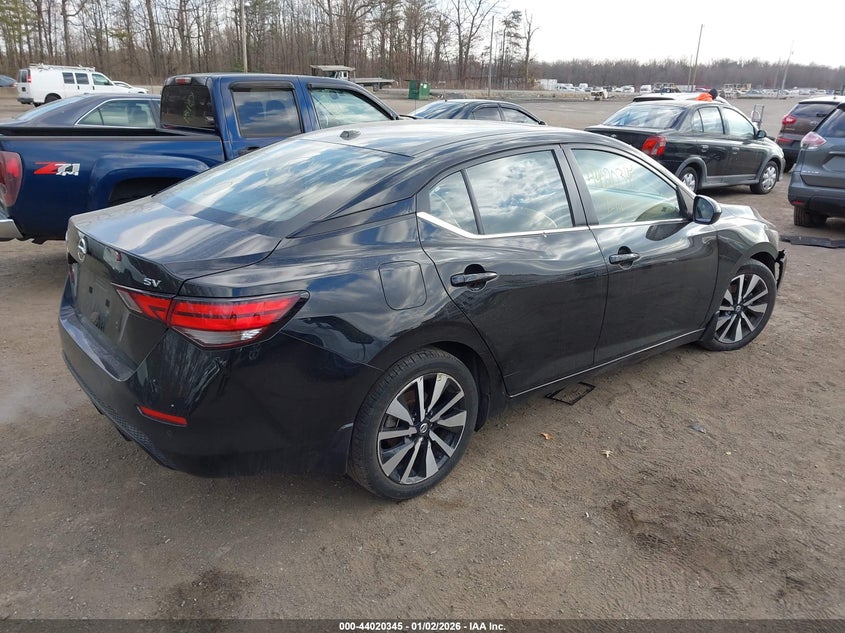 2022 Nissan Sentra Sv Xtronic Cvt