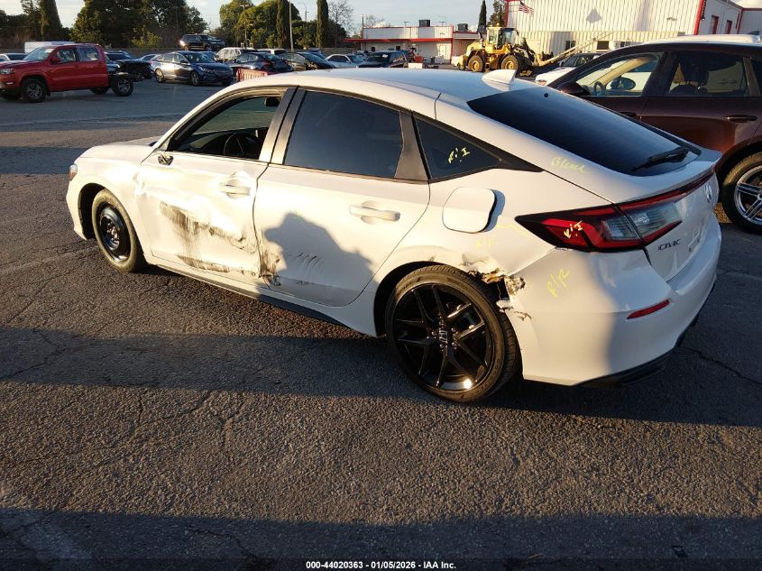 2025 Honda Civic Sedan Sport