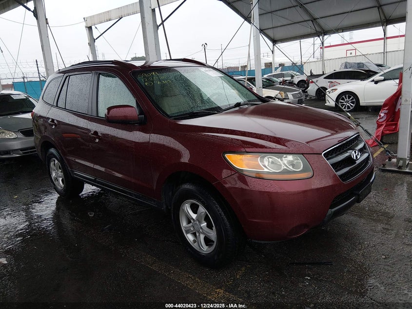 5NMSG13D27H090657 2007 Hyundai Santa Fe Gls auction photo 1