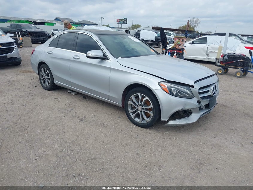 55SWF4KB9FU009125 2015 Mercedes-Benz C 300 4Matic auction photo 1