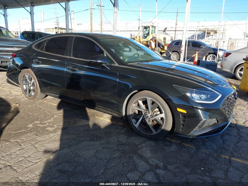 5NPEJ4J23MH083989 2021 Hyundai Sonata Sel Plus auction photo 1