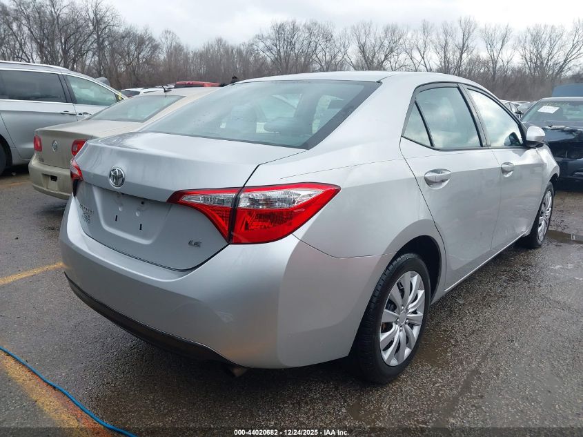 2016 Toyota Corolla Le