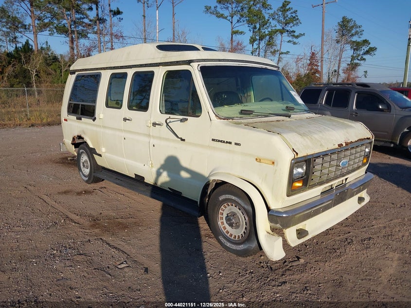 1FDDE14N8GHC36515 1986 Ford Econoline E150 Van auction photo 1