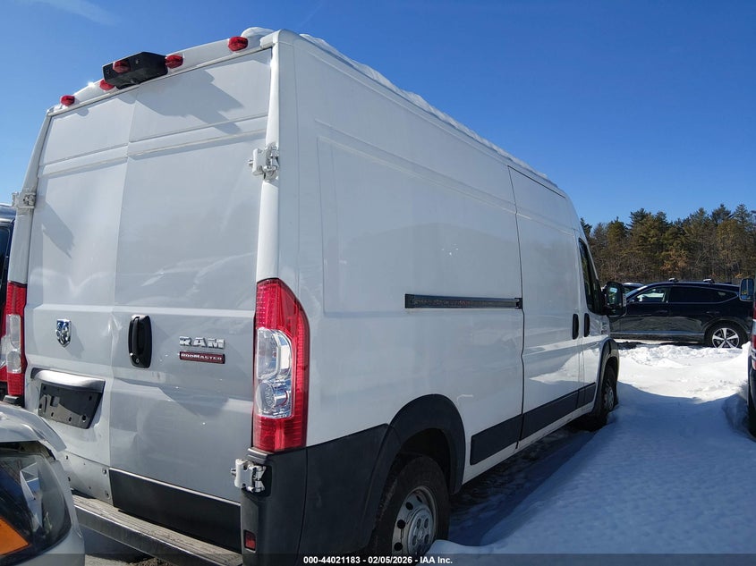 Vin: 3c6mrvhg4me514525, lot: 44516947, ram promaster 3500 high roof 159 wb 20214
