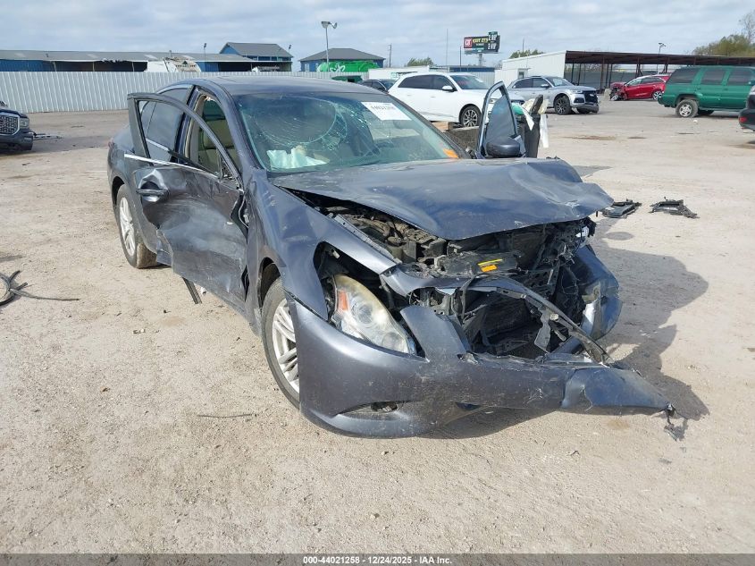 2013 Infiniti G37X VIN: JN1CV6AR0DM352849 Lot: 44021258