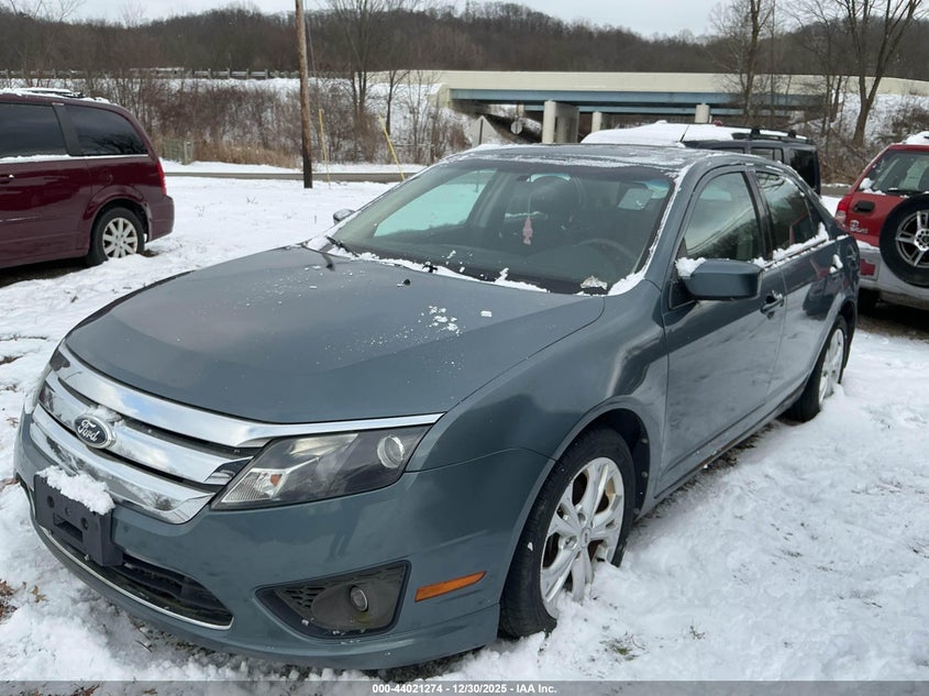 Vin: 3fahp0ha2cr337663, lot: 44517038, ford fusion se 20122