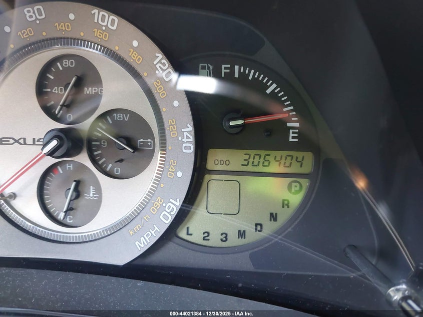 2002 Lexus Is 300 Sport Cross VIN: JTHED192520039446 Lot: 44021384