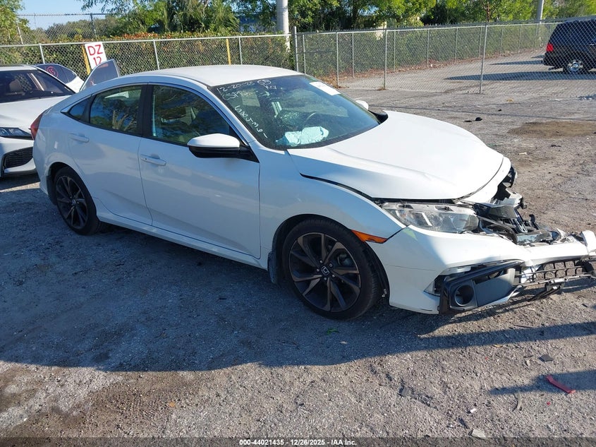 2HGFC2F87LH584361 2020 Honda Civic Sport auction photo 1