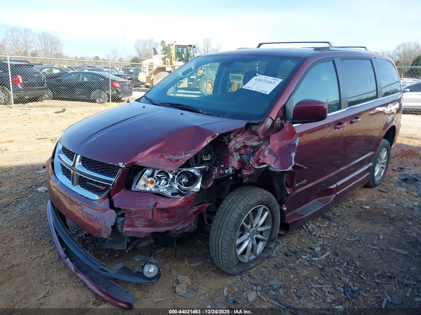 Vin: 2c4rdgcg2jr223046, lot: 44517227, dodge grand caravan sxt 20182