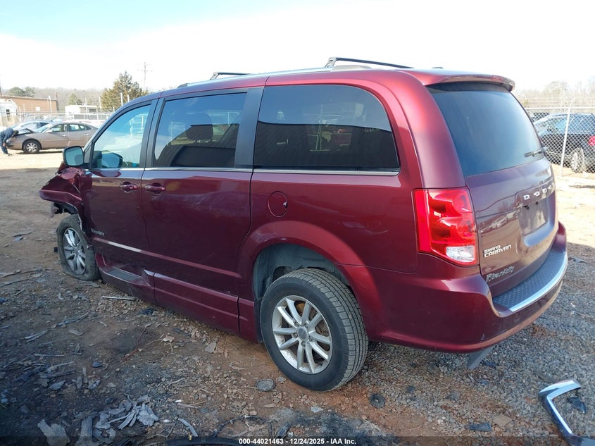 Vin: 2c4rdgcg2jr223046, lot: 44517227, dodge grand caravan sxt 20183
