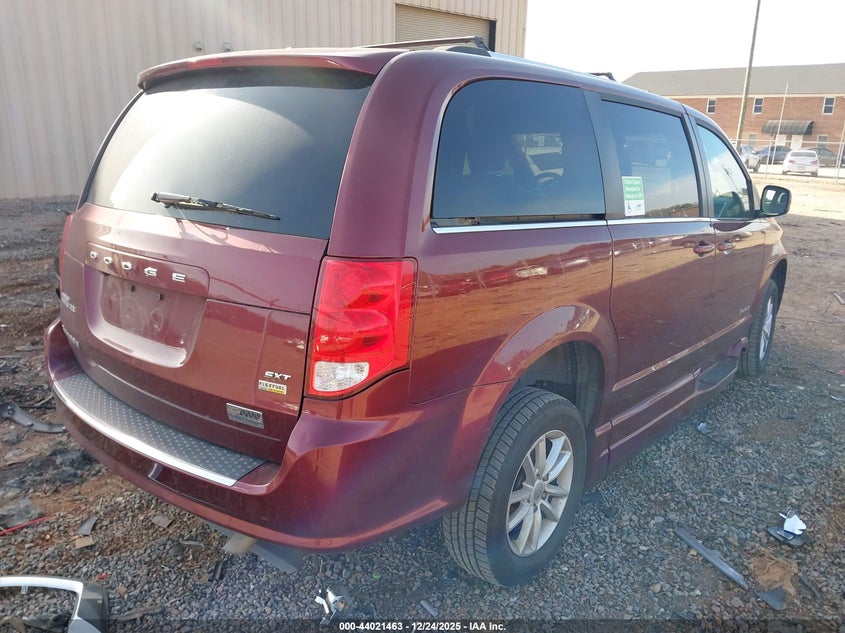 Vin: 2c4rdgcg2jr223046, lot: 44517227, dodge grand caravan sxt 20184