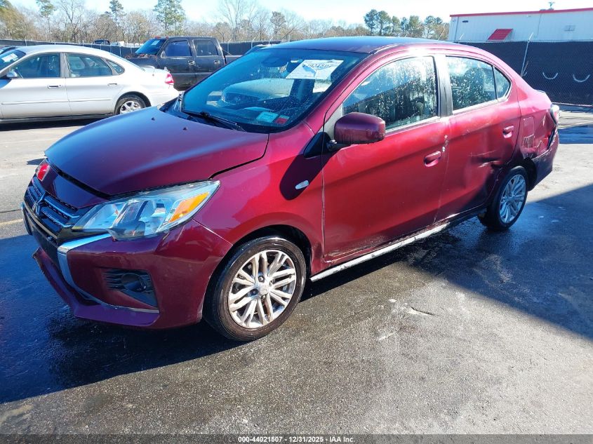 2021 Mitsubishi Mirage G4 Carbonite Edition/Es/Le