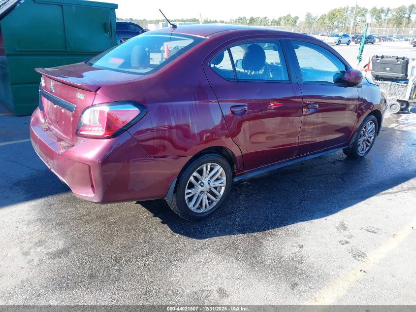 2021 Mitsubishi Mirage G4 Carbonite Edition/Es/Le