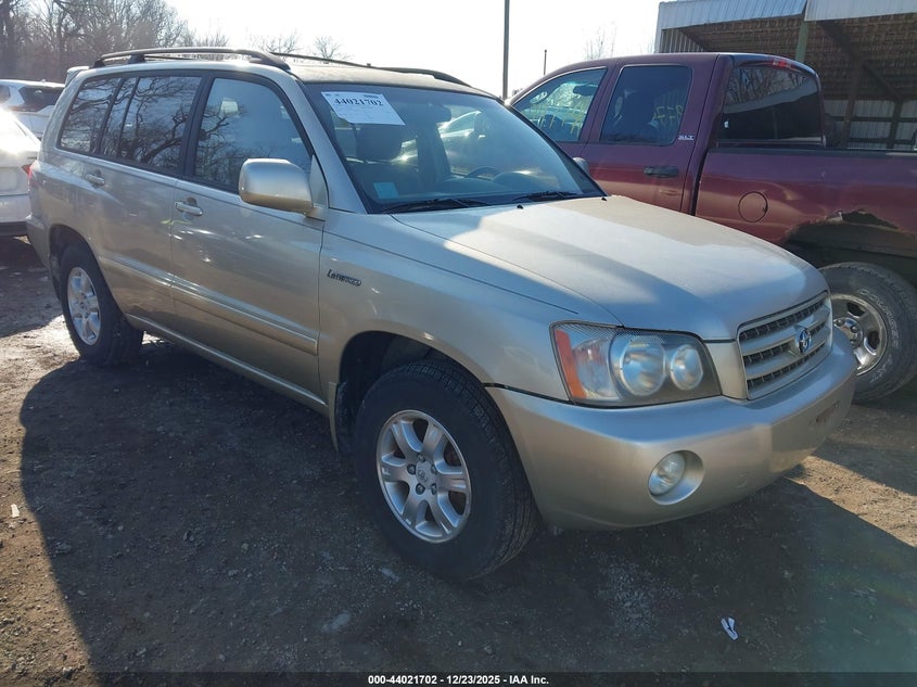 JTEHF21A510008869 2001 Toyota Highlander V6 auction photo 1