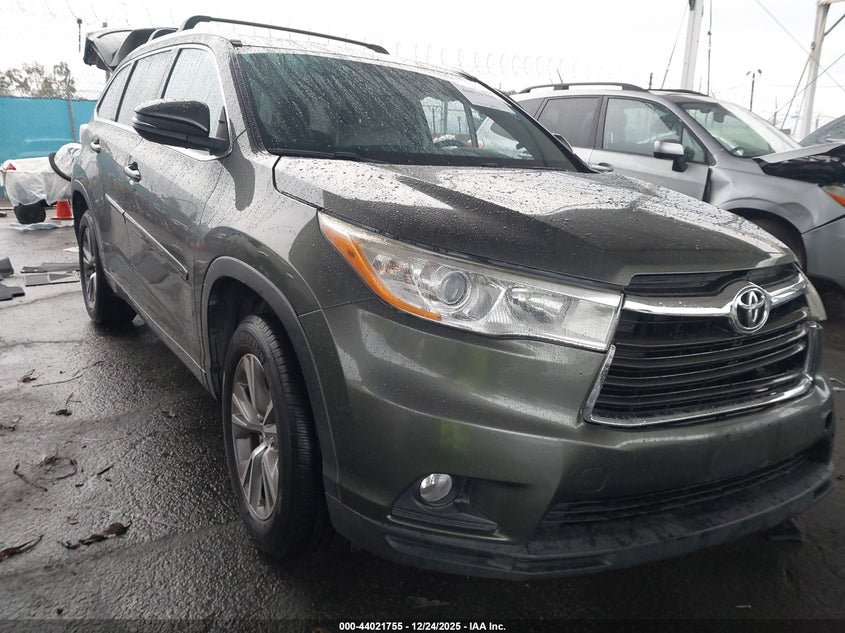 2014 Toyota Highlander Xle V6