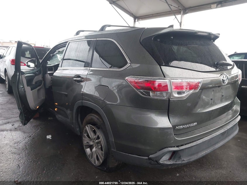 2014 Toyota Highlander Xle V6