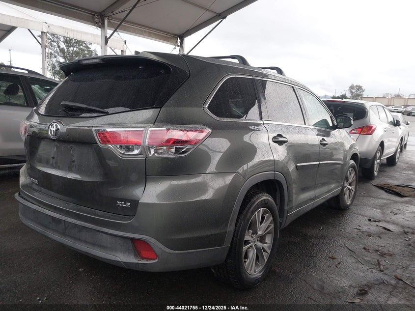 2014 Toyota Highlander Xle V6