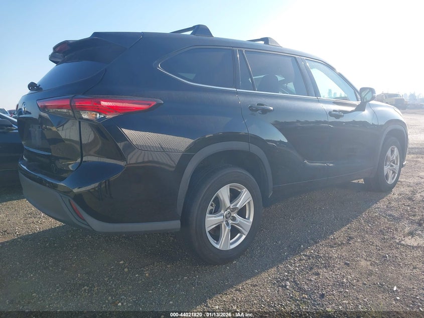 Vin: 5tdczrah3ls500666, lot: 44517584, toyota highlander l 20204