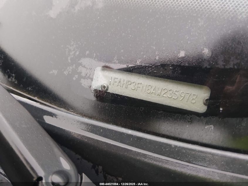 2010 Ford Focus Se VIN: 1FAHP3FN4AW193289 Lot: 44021884