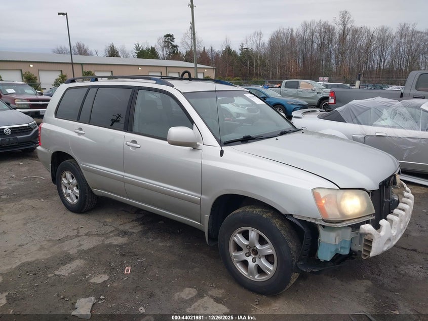 JTEHF21A730105171 2003 Toyota Highlander V6 auction photo 1